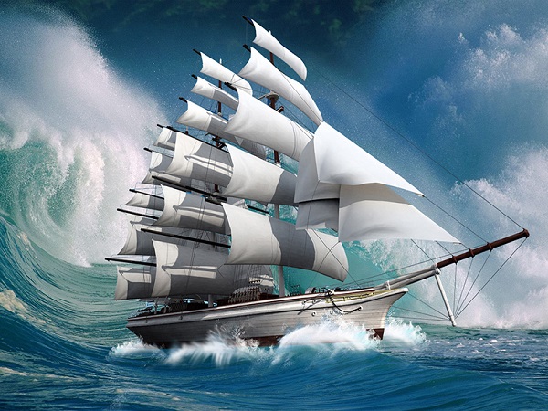 Ý nghĩa tranh thuận buồm xuôi gió trong phong thủy là gì?