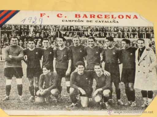 Barcelona giành được chức vô địch La Liga lần đầu vào năm 1929