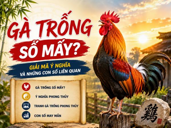 Biểu tượng của gà trống trong văn hóa và phong thủy